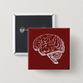 Brainiac Button (Vorne & Hinten)