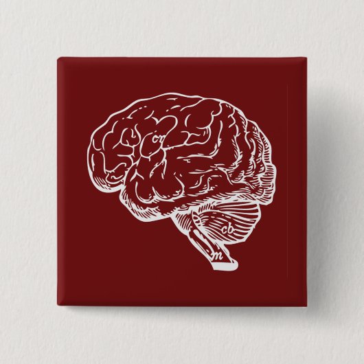 Brainiac Button (Vorderseite)