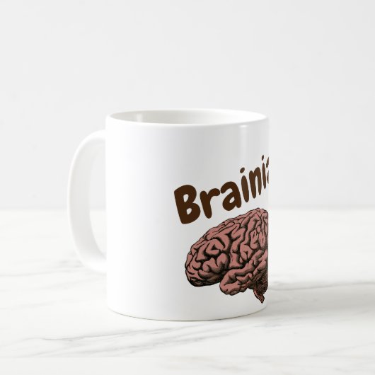 Brainiac Coffee Tasse (Vorderseite Links)