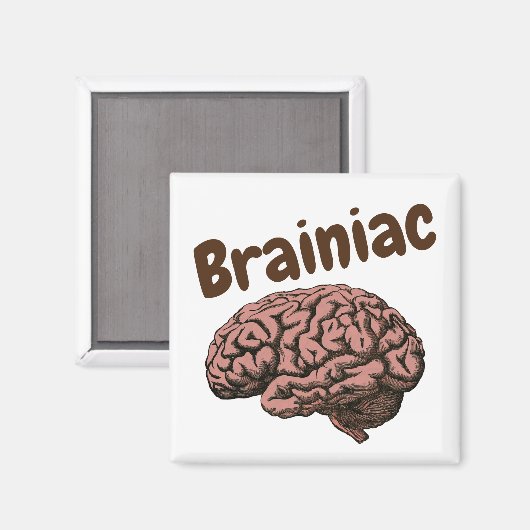 Brainiac Magnet (Vorderseite/Rückseite)