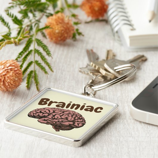 Brainiac Schlüsselanhänger (Seite)