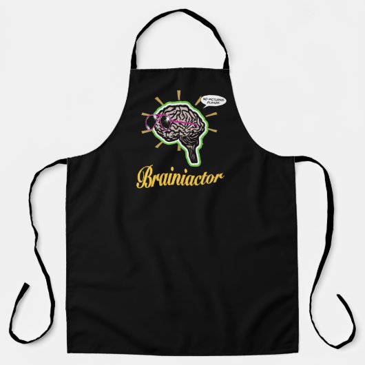 Brainiactor Black BG Schürze (Vorderseite)