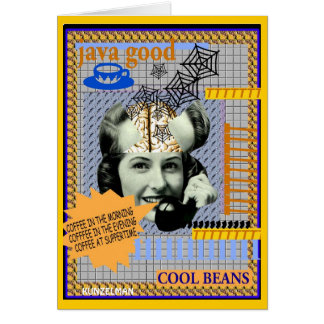 BRAINLADY CARD COOLE BEANS