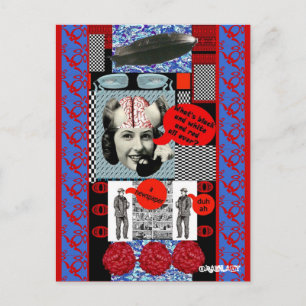 BRAINLADY Postcard Postkarte