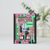 BRAINLADY—TOODLES Postkarte (Stehend Vorderseite)