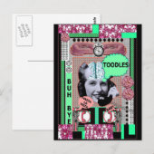 BRAINLADY—TOODLES Postkarte (Vorne/Hinten)