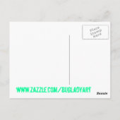 BRAINLADY—TOODLES Postkarte (Rückseite)