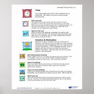 Brainology® Poster 7: Zeitmanagement und Emotionen