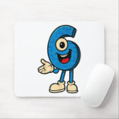 Brainrot 67 Meme Sechs Sieben 6-7 Lustiger Interne Mousepad (Mit Mouse)