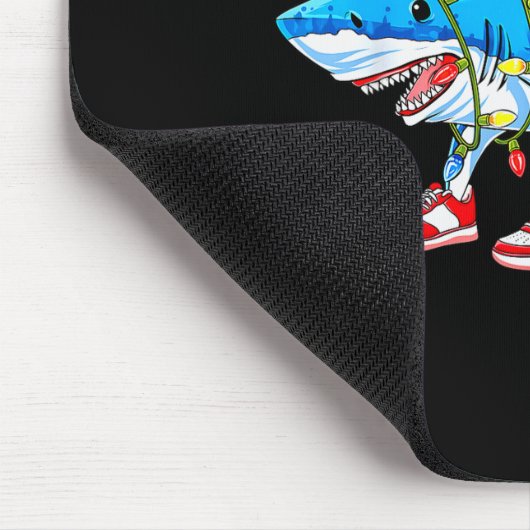 Brainrot Christmas Slang Gen Z Gen Alpha Meme Shar Mousepad (Ecke)