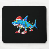 Brainrot Christmas Slang Gen Z Gen Alpha Meme Shar Mousepad (Vorne)