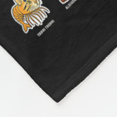 Brainrot Gen Z Funny Meme 90 Brainrot Char Fleecedecke (Ecke)