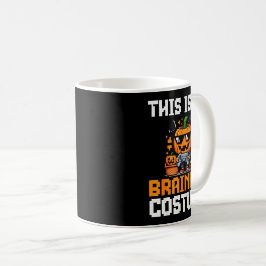 Brainrot Halloween Shirt Kids Boys 10-12 Girls Bra Kaffeetasse (VorderseiteRechts)