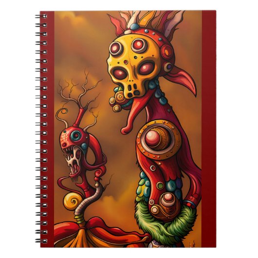 Brainrot - Ken Gage Surreal Art Notizblock (Vorderseite)