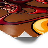 Brainrot - Ken Gage Surreal Art Poster (Ecke)