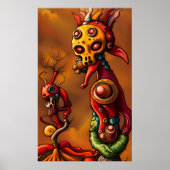 Brainrot - Ken Gage Surreal Art Poster (Vorne)