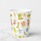 Brainrot Meme Birthday Party Pappbecher (Rückseite)