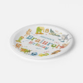 Brainrot Meme Birthday Party Pappteller (Schrägansicht)