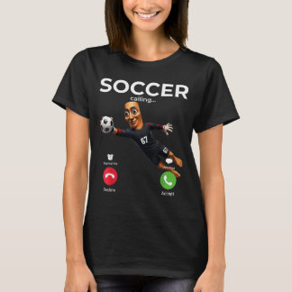 Brainrot Meme Fußball 2026 Fußballspiel Lustig T-Shirt