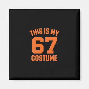 Brainrot Meme Jungen Kinder 67 Das ist mein Hallow Magnet
