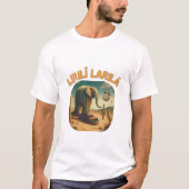BrainRots Lirili Larila Elephant with Cactus Body T-Shirt (Vorderseite)
