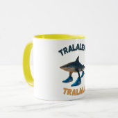 BrainRots TralaleroTralala- The Three-Legged Shark Tasse (Vorderseite Links)