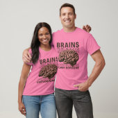 Brains Over Bordome T-Shirt (Unisex)