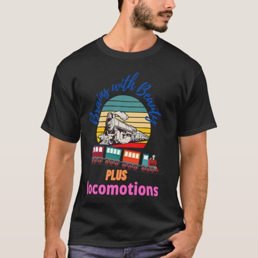 Brains With Beauty plus Locomotion T-Shirt (Vorderseite)