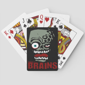 Brains Zombie Spielkarten