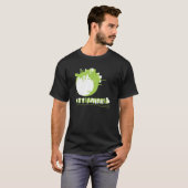 Brainstatik T-shirt_ Schwarzes T-Shirt (Vorne ganz)