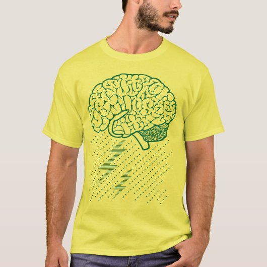 Brainstorm (Aquamarin) T-Shirt (Vorderseite)