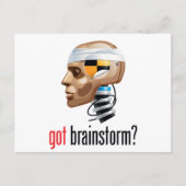Brainstorm got? postkarte (Vorderseite)