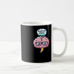Brainstorm Ideen! Hinweis für alle Aufkleber Kaffeetasse