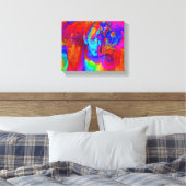 Brainstorm in Farbe Leinwanddruck (Insitu (Schlafzimmer))