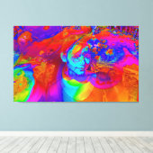 Brainstorm in Farbe Leinwanddruck (Insitu (Holzboden))