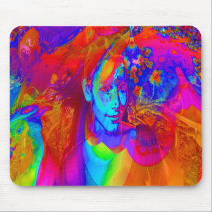 Brainstorm in Farbe Mousepad