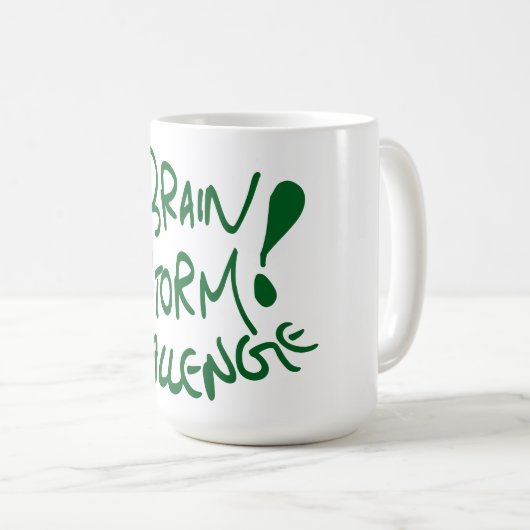 Brainstorm Pattern Tasse (VorderseiteRechts)