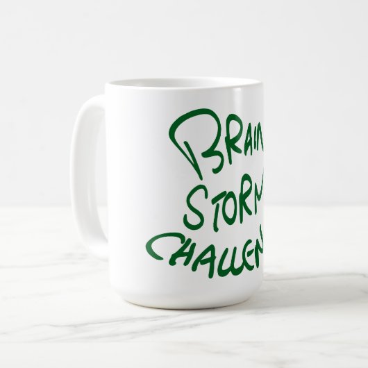 Brainstorm Pattern Tasse (Vorderseite Links)