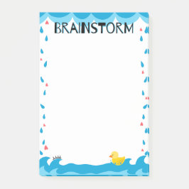 Brainstorm Post-it Notizen