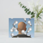 Brainstorm Postkarte (Stehend Vorderseite)