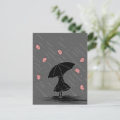 Brainstorm Pun Postkarte (Stehend Vorderseite)