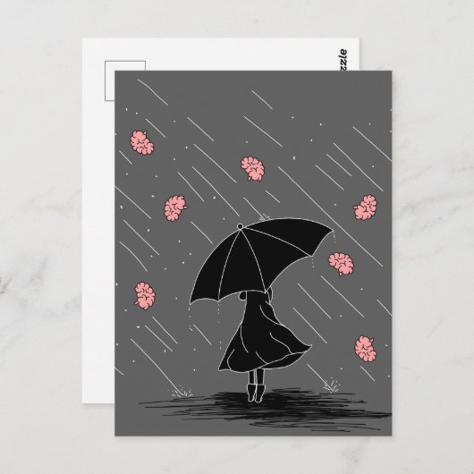 Brainstorm Pun Postkarte (Vorne/Hinten)