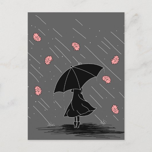 Brainstorm Pun Postkarte (Vorderseite)