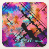 Brainstorm Rechteckiger Pappuntersetzer (Vorderseite)