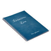 Brainstorm Zone Blue Notebook Notizblock (Rechte Seite)