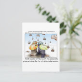 Brainstorming Session Funny T-Shirts Tasse Karten  (Stehend Vorderseite)