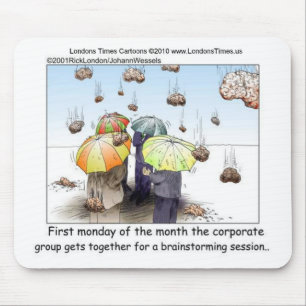 Brainstorming Session Funny T-Shirts Tasse Karten  Mousepad