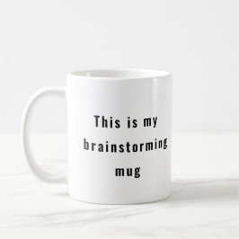 Brainstorming-Tasse - Ideengenerator Kaffeetasse