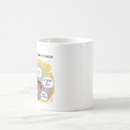 Brainstorming-Tasse Kaffeetasse (Mittel)