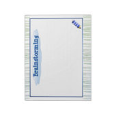 Brainstorming und Formula Notepad Notizblock (Rotiert)